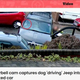 事故を起こした犬（画像は『Indy100　2022年12月13日付「Doorbell cam captures dog ‘driving’ Jeep into parked car」』のスクリーンショット）