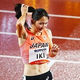 女子400ｍリレーで銅メダルに貢献した壹岐あいこ