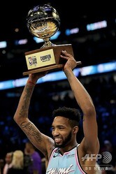 NBA�����륹�����������ǡ��ʥ��ȤΥ��󥯥���ƥ��Ȥ�ͥ�������ޥ����ߡ��ҡ��ȤΥǥ�å������硼��Jr.��2019ǯ2��15�����ơˡ�(c)Jonathan Daniel/Getty Images/AFP