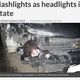 ���줿�إåɥ饤�Ȥ�������������ѡʲ����ϡ�WMSN��2020ǯ12��2���ա�Not a bright idea: Driver busted using flashlights as headlights in Washington state�ס�Photo: Washington State Patrol�ˡ٤Υ����꡼�󥷥�åȡ�