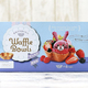 業務スーパーの食べられる器『ワッフルボウル』は演出用フードとして使えそう