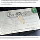 1920ǯ����ȡ���줿�ϥ����ʲ����ϡ�The New York Times��2020ǯ9��11���ա�Dated 1920, a Postcard Finally Gets Delivered�ס�Brittany Keech�ˡ٤Υ����꡼�󥷥�åȡ�