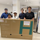 ハイセンス、令和8年熊本地震の被災地へ　75型大画面テレビ10台とスポットエアコン40台を寄贈