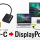 USB Type-C����DisplayPort���Ѵ��Ǥ��륢���ץ�