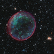 Hubble�ʥϥå֥�˱���˾�����Chandra�ʥ����ɥ��X������˾�������¬����Ķ�����ĳ���SNR B0509-67.5��SNR 0509�ˡס�Credit: NASA, ESA, the Hubble Heritage Team (STScI/AURA), and NASA/CXC/SAO/J. Hughes��