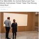 Ÿ����Ǿ���줿�ե졼������κ��ʡʲ����ϡ�NPR��2021ǯ9��29���ա�For ��84,000, An Artist Returned Two Blank Canvasses Titled ��Take The Money And Run�ǡס�Niels Fabæk/Kunsten Museum of Modern Art�ˡ٤Υ����꡼�󥷥�åȡ�