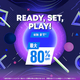 PS Store�ˤƳ�����Υ�ー���Ready, Set, Play!�פ�����8��26���ޤǡ֥᥿�ե�ー����ե��󥿥����פ��FFVII REBIRTH�פʤɤ��оݤ�