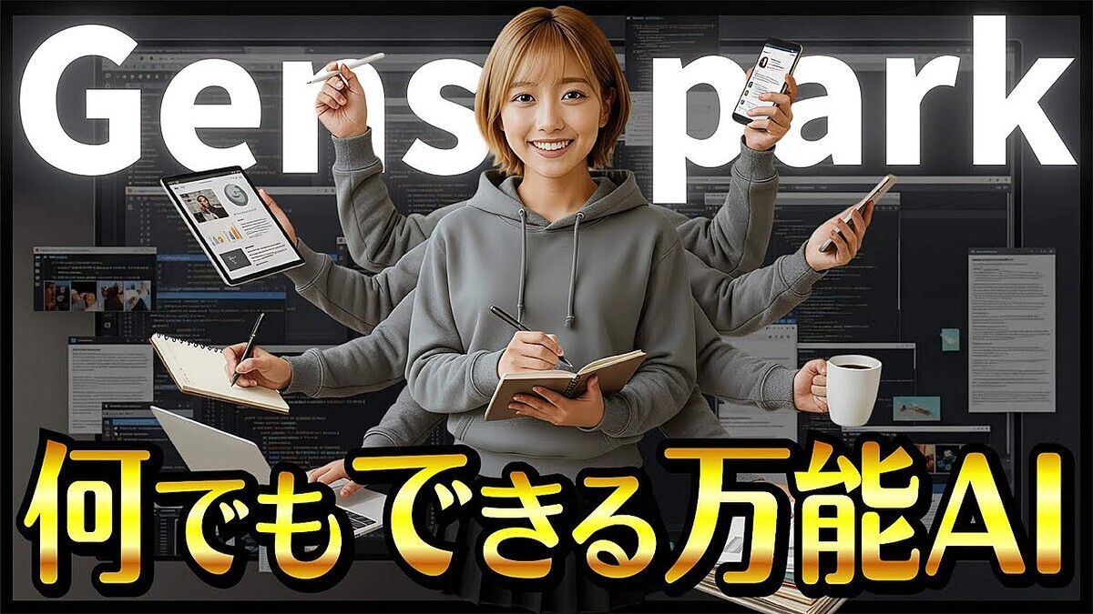 AI��ー�����Ԥ����֡���������AI��Genspark��～GPT-5��Nano Banana��Veo3����ĤΥ�ー��Ȥ���～