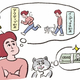 投信信託の形態に悩むイラスト