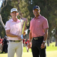 ジェネシス招待の会場に姿を見せたタイガー・ウッズ（右）。その復帰戦はどこになる？（撮影：GettyImages）
