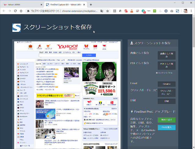 Web�ڡ�����ݤ��Ȳ�����PDF�ˤǤ��롪��̵��Chrome��ĥ��ǽ��FireShot�פλȤ���