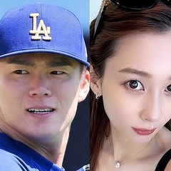モデル・Nikiと山本由伸投手（時事通信フォト／Instagramより）