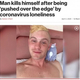 ���ʳ�Υ��˸��Ȥ��Ѥ���줺�������������ʲ����ϡ�New York Post��2020ǯ4��3���� ��Man kills himself after being ��pushed over the edge�� by coronavirus loneliness�ס�Facebook�ˡ٤Υ����꡼�󥷥�åȡ�