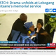 �ϸ�̾�Τ��򵷤ǿ��⤬�����ˡʲ����ϡ�eNCA��2020ǯ8��30���ա�WATCH: Drama unfolds at Lebogang Khitsane��s memorial service�ס٤Υ����꡼�󥷥�åȡ�