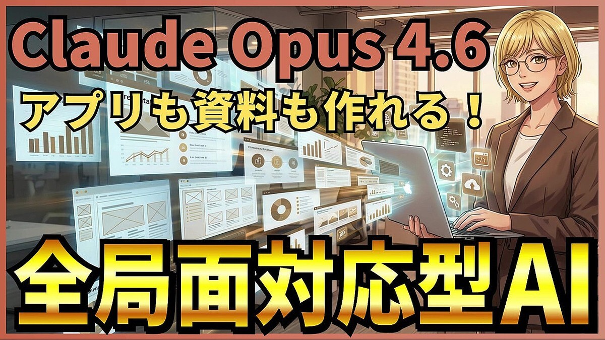 ��2026ǯ��̿AI��ǥ�ۡȥ�ー�ǥ��󥰰ʳ��ɤ⵴������Claude Opus 4.6�פϥꥵー�������饤�ɻ������������⼹ɮ�ޤǤǤ��롪