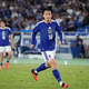 日本代表の上田綺世【写真：増田美咲】