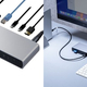 Thunderbolt4 4K/60Hz��2���̽����б����ɥå��󥰥��ơ������