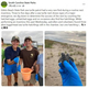 �������Ѥǿ͡���ä��������ߥ���ʲ����ϡ�South Carolina State Parks��2021ǯ7��24����Facebook��Edisto Beach State Park sea turtle patrol had a very rare find during a routine nest inventory.�ס٤Υ����꡼�󥷥�åȡ�
