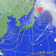 30日午前9時の天気図と衛星画像。立派な冬型の気圧配置。