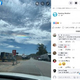 南アのハウテン州に現れた「彩雲」（画像は『Gauteng Weather　2022年12月7日付Facebook「‘RAINBOW CLOUD’ SPOTTED IN GAUTENG ON WEDNESDAY MORNING.」』のスクリーンショット）